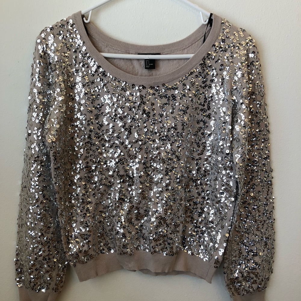 H&M Sparkle Sweater